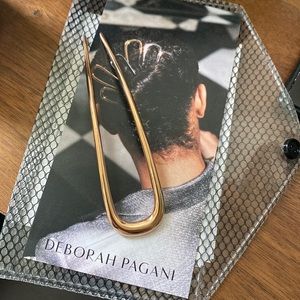 Deborah Pagani Large Sleek Hair Pine Rose Gold